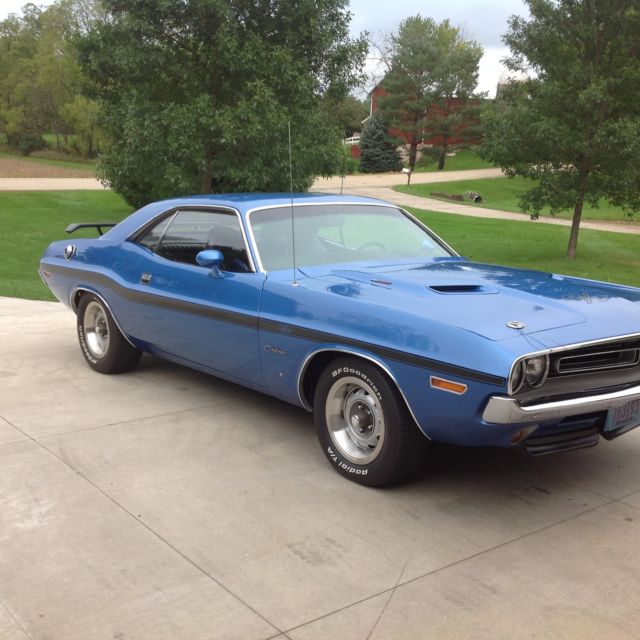1971 B5 Blue Dodge Challenger 1971 Dodge Challenger RT clone