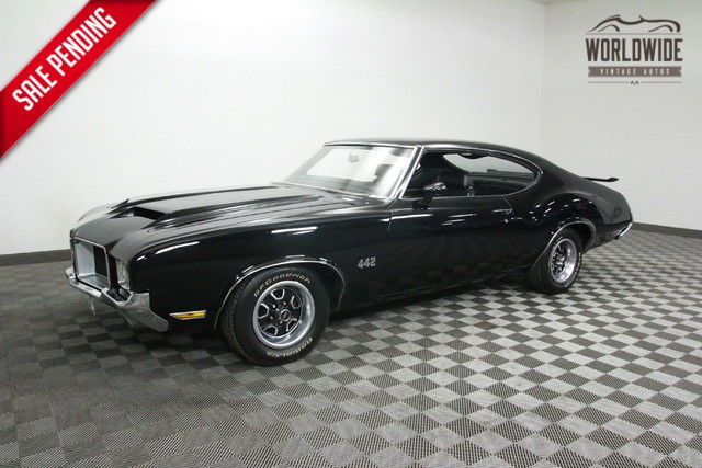 1971 Black RARE 4 SPEED 455 V8 Restored SHOW CAR!! 1971 Oldsmobile 442 RARE 4 SPEED 455 V8 Restored SHOW CAR!