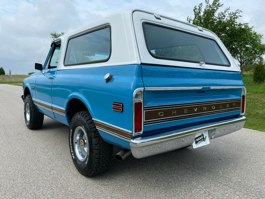 1971 Chevrolet Blazer K5 CST - 4x4, 350ci Auto, Med Blue, 89k Miles - photo 4