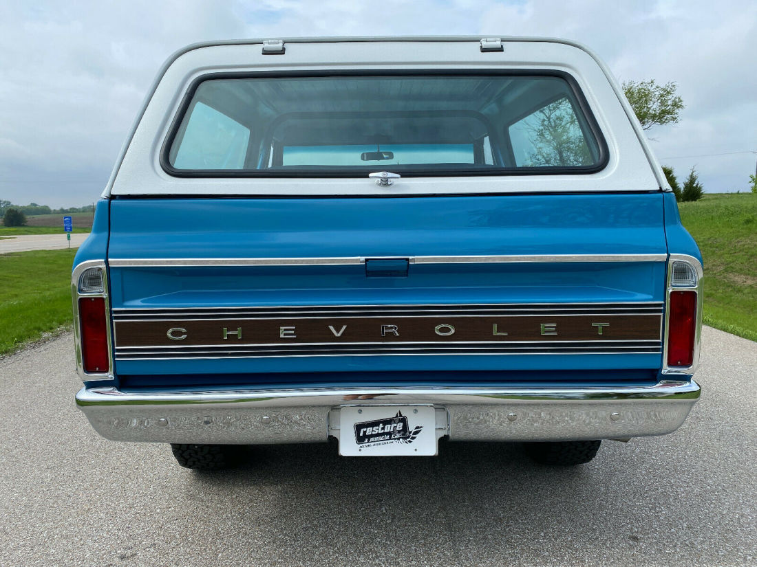 1971 Chevrolet Blazer K5 CST - 4x4, 350ci Auto, Med Blue, 89k Miles - photo 5