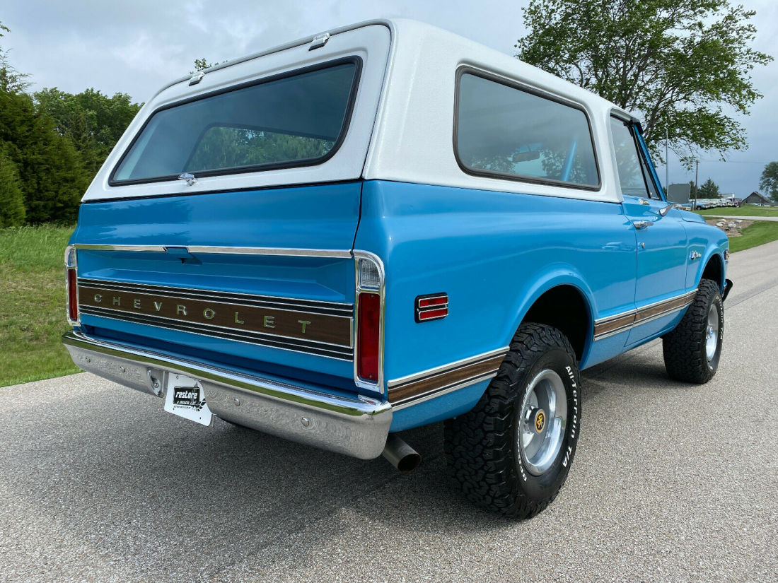 1971 Chevrolet Blazer K5 CST - 4x4, 350ci Auto, Med Blue, 89k Miles - photo 6
