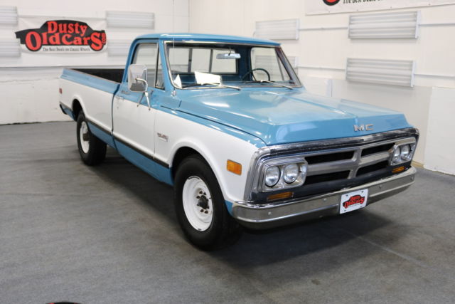 1971 Blue Runs Drives Body Int Good 350V8 3 spd auto! 1971 GMC Sierra 2500 Runs Drives Body Int Good 350V8 3 spd auto