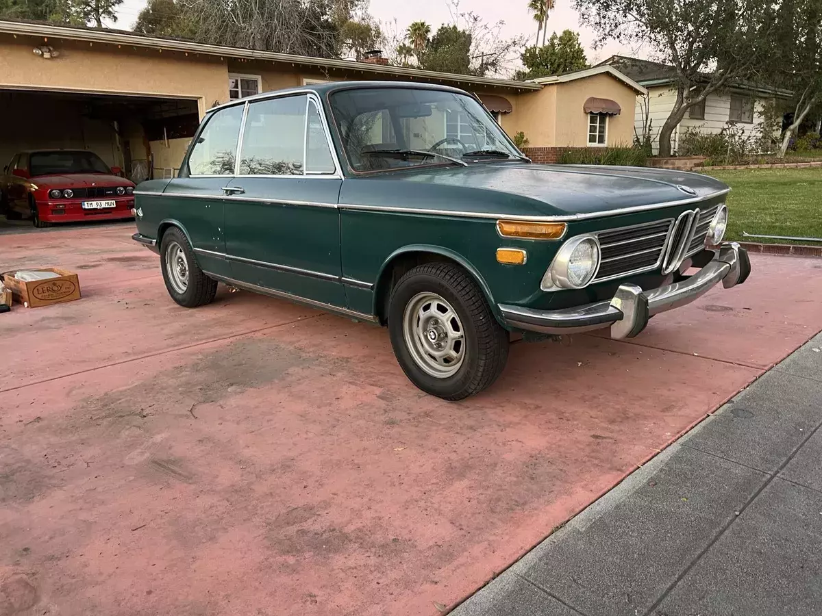 1971 BMW 2002 Coupe Green 1971 BMW 2002