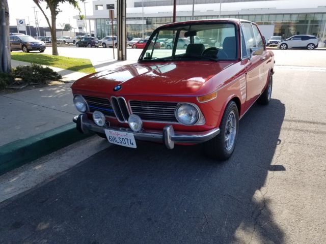 1971 BMW 2002 With 2002Tii motor and 5 Speed Trans. 1971 BMW 2002