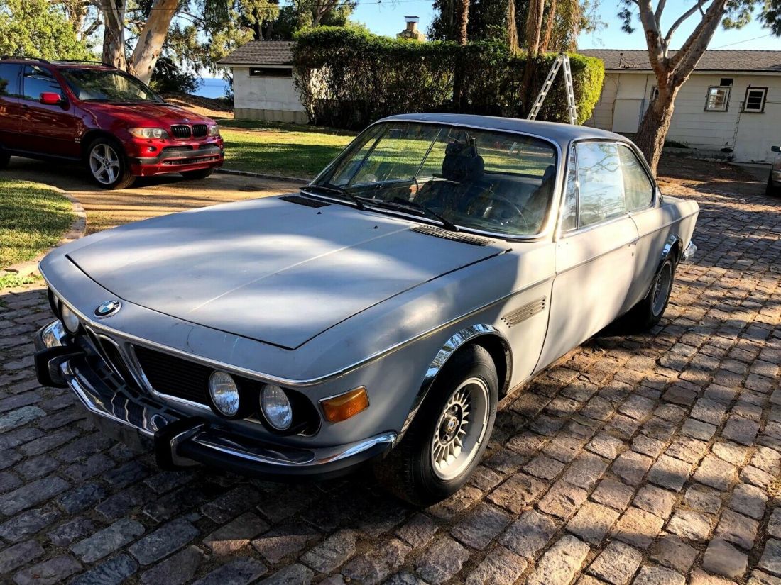 1971 BMW e9 3.0 CS Coupe Grey RWD Manual 1971 BMW 3.0 CS Manual