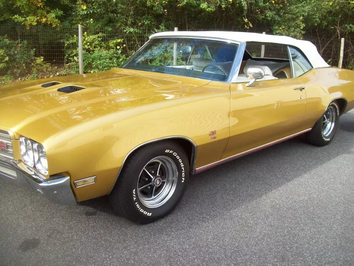 1971 Buick GS 455 Convertible, One of 165, Matching Numbers 455, Factory A/C 1971 Buick GS 455 Convertible
