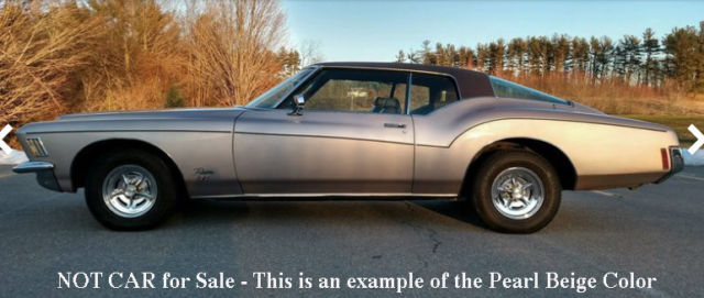 1971 Buick Riviera GS Boat Tail original engine and transmission TA engine code 1971 Buick Riviera Riviera GS Original Engine & Transmission