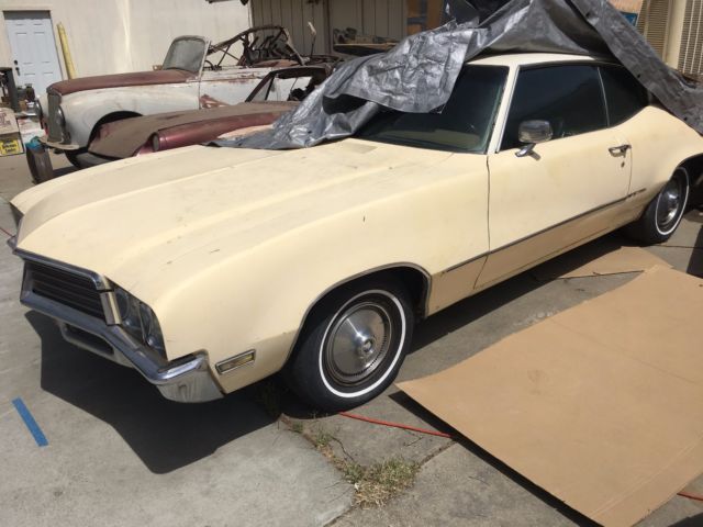 1971 Buick Skylark 350 2bbl 2 door coupe running project car has tags & drives 1971 Buick Skylark Coupe