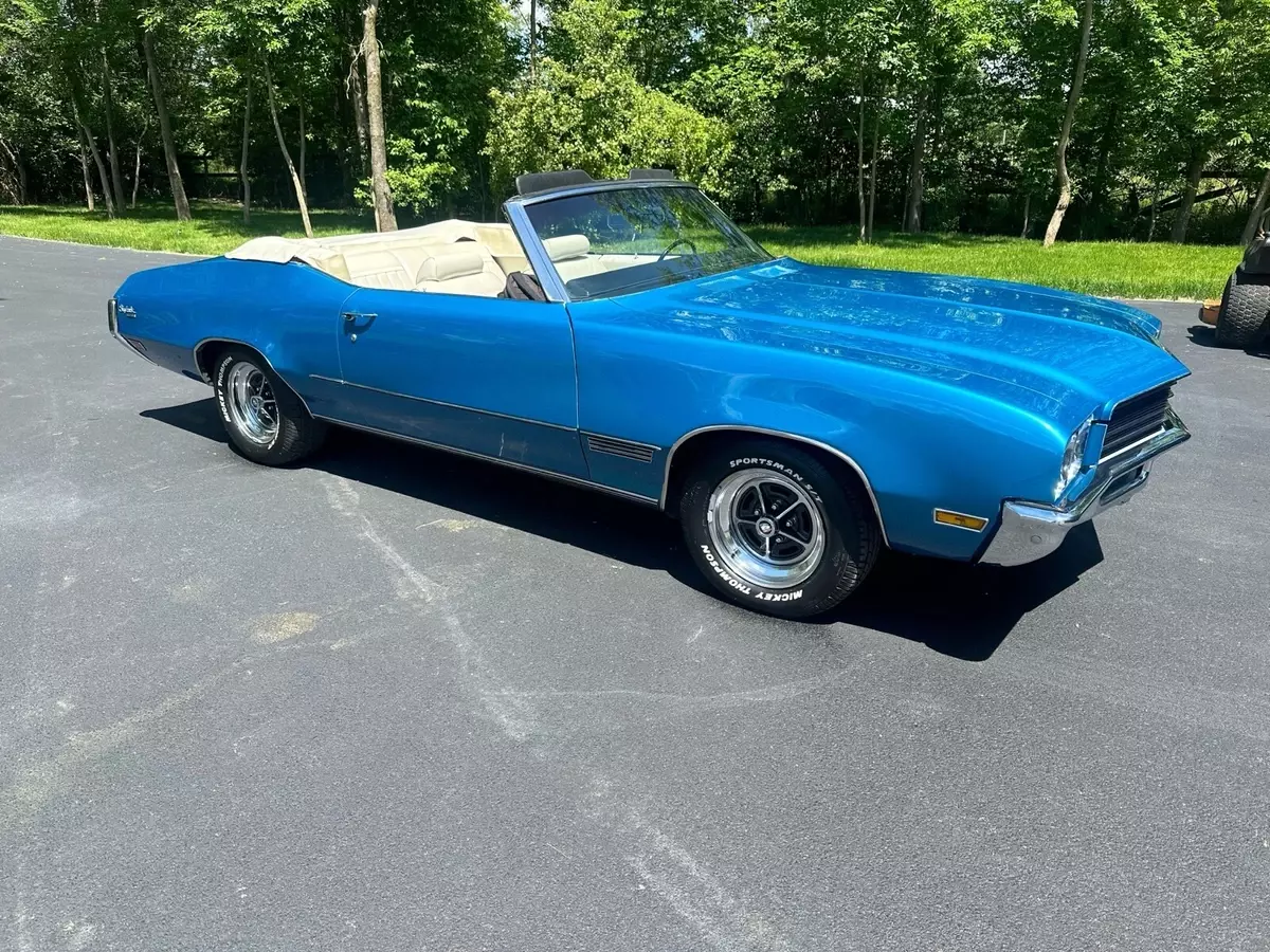 1971 Buick Skylark Blue 1971 Buick Skylark