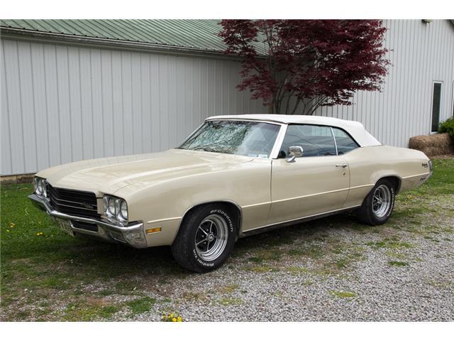1971 Buick Skylark Convertible Sandpiper Beige 350 Automatic Factory A/C 1971 Buick Skylark