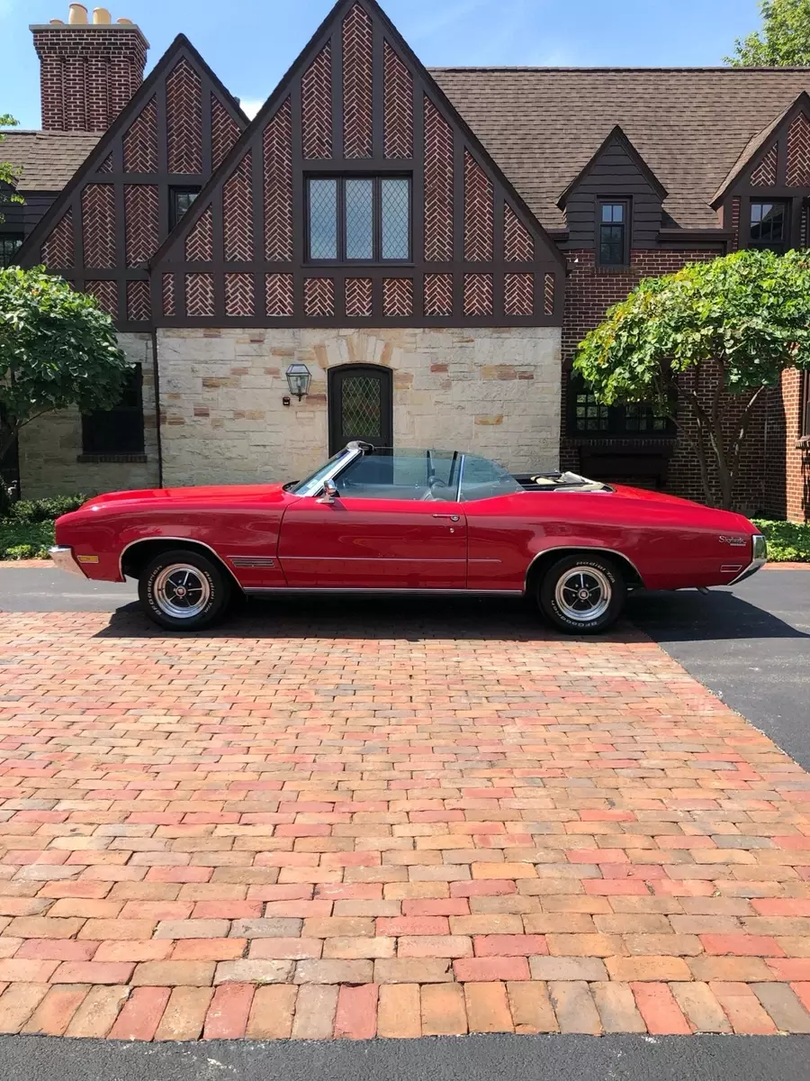 1971 Buick Skylark Red 1971 Buick Skylark