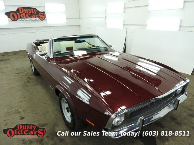 1971 Burgundy Runs Drives Body Int Vgood 302V8 3spd auto! 1971 Ford Mustang Runs Drives Body Int Vgood 302V8 3spd auto