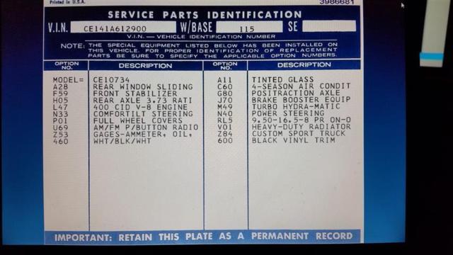 1971 Chevrolet C-10 Cheynne - photo 9