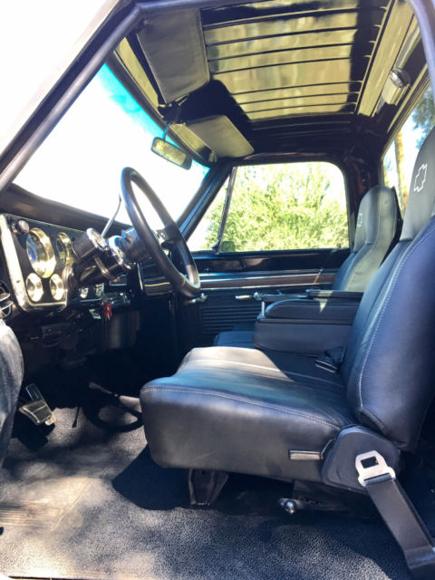 1971 C10 Deluxe*Long Bed*454*700R4*A/C*CUSTOM PAINT*LEATHER*ONE OWNER! 1971 Chevrolet C-10