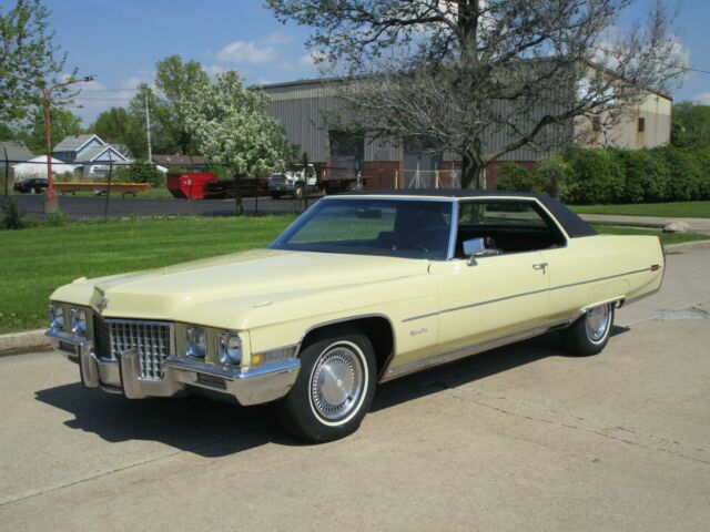 1971 Cadillac Coupe DeVille - Absolutely Gorgeous Inside & Out - Runs Brand New 1971 Cadillac DeVille NO RESERVE AUCTION - LAST HIGHEST BIDDER WINS CAR!