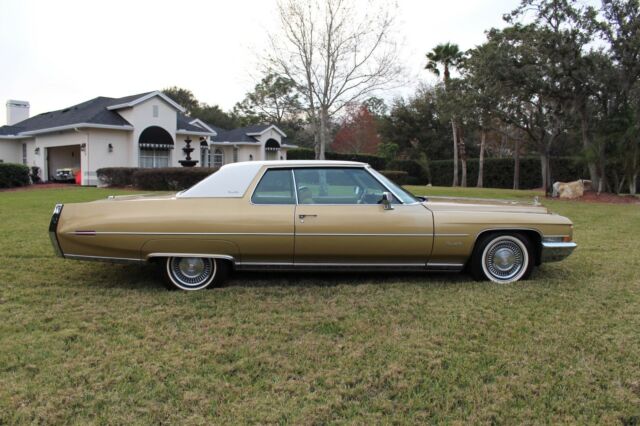 1971 Cadillac DeVille Coupe 472 16k Original Miles & Paint 120+ HD Pics - photo 5