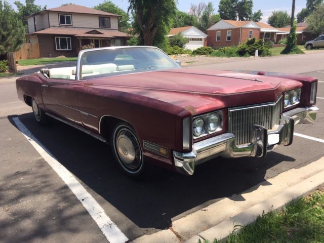1971 Cadillac Eldorado Base Convertible 2-Door
