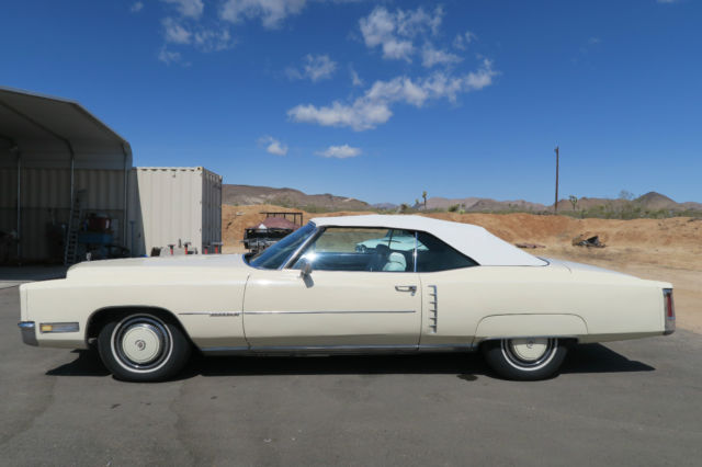 1971 Cadillac Eldorado ELDORADO CONVERTIBLE 500 CI. V8 CALIFORNIA CAR - photo 2