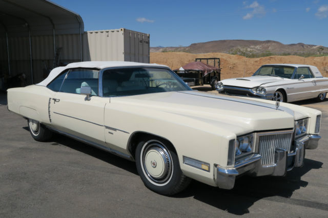 1971 Cadillac Eldorado ELDORADO CONVERTIBLE 500 CI. V8 CALIFORNIA CAR - photo 3