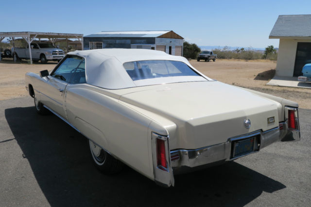 1971 Cadillac Eldorado ELDORADO CONVERTIBLE 500 CI. V8 CALIFORNIA CAR - photo 5
