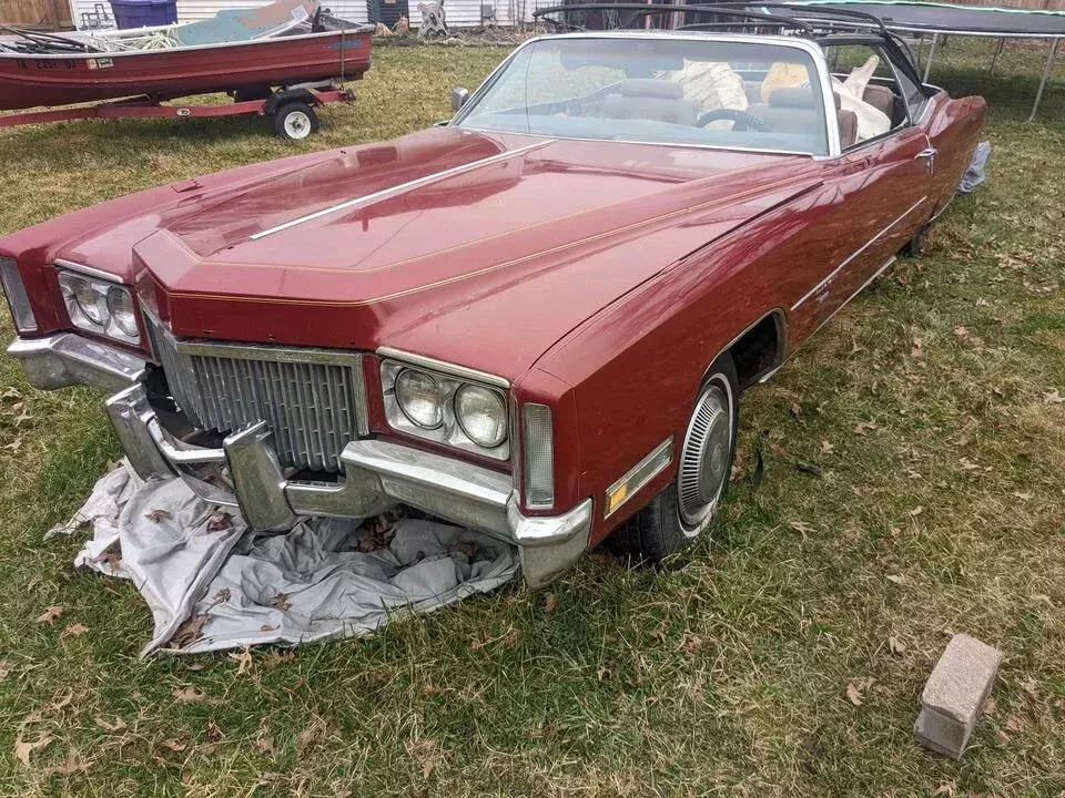 1971 Cadillac Eldorado Convertible Drop Top Donk Slab 1971 Cadillac Eldorado