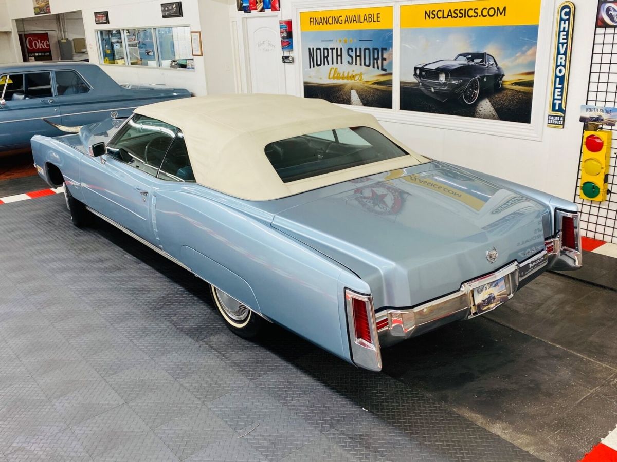 1971 Cadillac Eldorado - CONVERTIBLE - NEW PAINT - 500 ENGINE - SEE VIDEO - photo 3