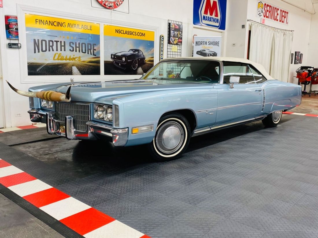 1971 Cadillac Eldorado - CONVERTIBLE - NEW PAINT - 500 ENGINE - SEE VIDEO - photo 2