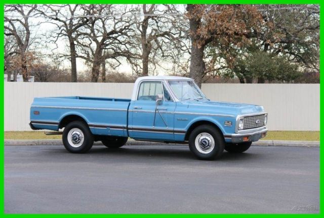 1971 Camper's Special Used Automatic 1971 Chevrolet C/K Pickup 2500 Camper's Special