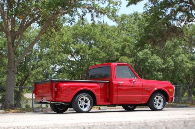1971 Cherolet C10 Pickup 350 Restored Shortbox Stepside Houndstooth 700R4 PDB 1971 Chevrolet C-10