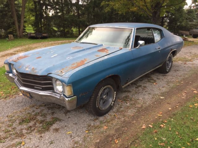 1971 Chevelle Malibu 454 Big Block / 400 Automatic / 12 Bolt 4 Link Rear 1971 Chevrolet Chevelle --