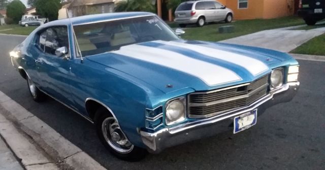 1971 Chevelle Matching # Running and Driving !No Reserve!! 1971 Chevrolet Chevelle