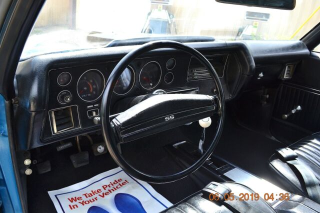 1971 Chevrolet Chevelle SS 454 4SPD 12 BOLT PS PDB TACH GAUGES BUCKETS - photo 11