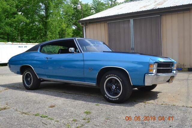 1971 Chevrolet Chevelle SS 454 4SPD 12 BOLT PS PDB TACH GAUGES BUCKETS - photo 13