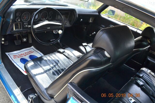 1971 Chevrolet Chevelle SS 454 4SPD 12 BOLT PS PDB TACH GAUGES BUCKETS - photo 2