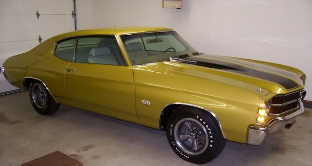 1971 Chevelle SS 454 M22 4spd Placer Gold With Sandlewood Interior Build Sheet 1971 Chevrolet Chevelle
