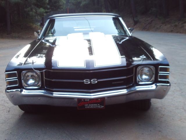 1971 Chevrolet Chevelle #matching 71 chevelle conv 4speed ss dash 12bolt - photo 2