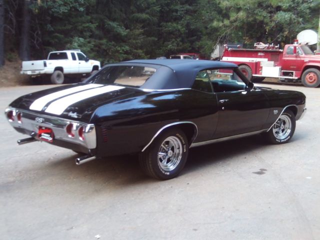 1971 Chevrolet Chevelle #matching 71 chevelle conv 4speed ss dash 12bolt - photo 3
