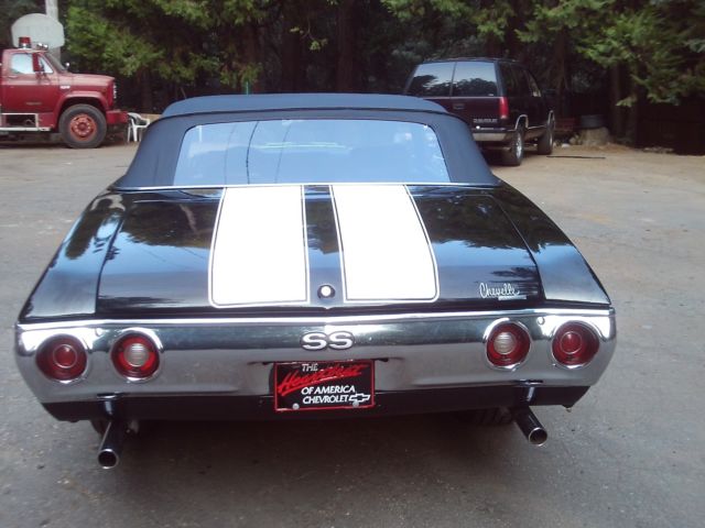 1971 Chevrolet Chevelle #matching 71 chevelle conv 4speed ss dash 12bolt - photo 4