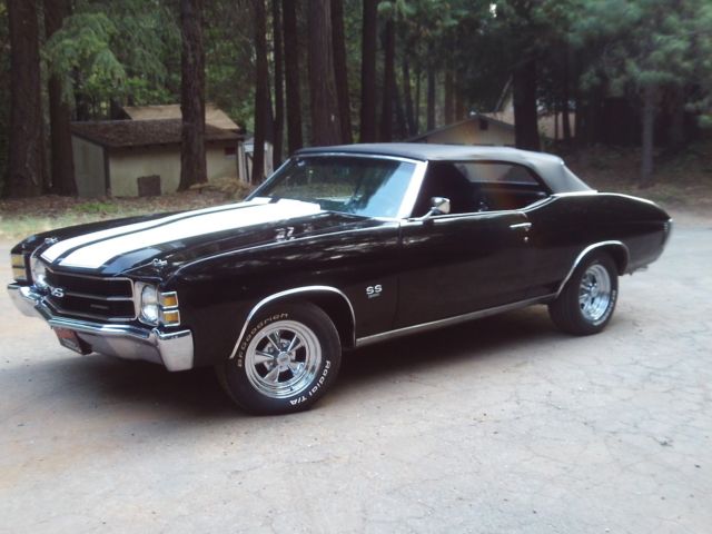 1971 Chevrolet Chevelle #matching 71 chevelle conv 4speed ss dash 12bolt - photo 5