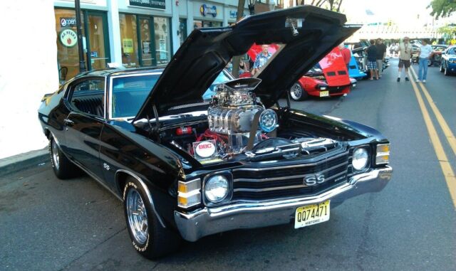 1971 CHEVELLE SS WITH MILD SUPERCHARGED SMALL BLOCK AND 6 SPEED TRANS 1971 Chevrolet Chevelle CHEVELLE SS