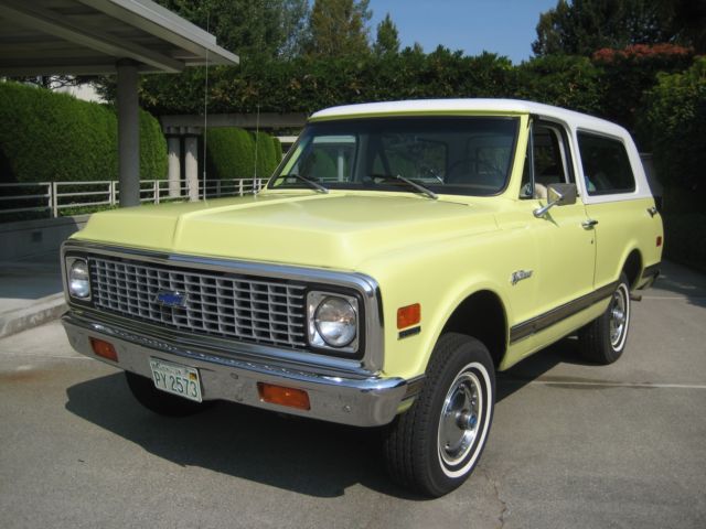 1971 Chevrolet Blazer CST 4 Wheel Drive RARE & Orignial with 69k Original Miles 1971 Chevrolet Blazer CST 4 Wheel Drive