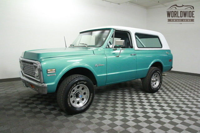 1971 CHEVROLET BLAZER CST. RESTORED VINTAGE 4X4. AC! RARE! 1971 Chevrolet Blazer CST. RESTORED VINTAGE 4X4. AC! RARE!