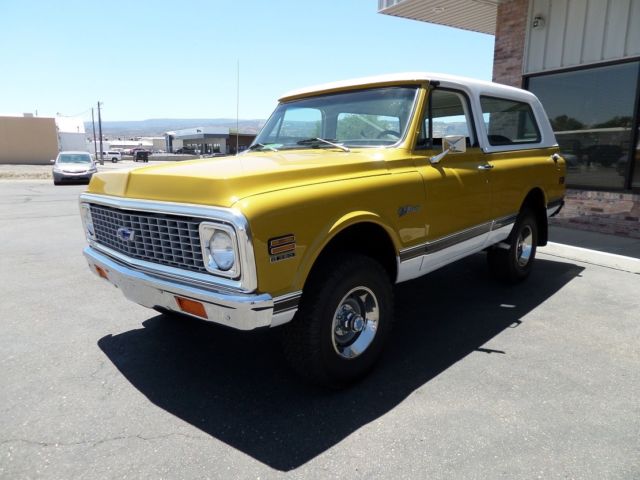 1971 CHEVROLET BLAZER K-10 4X4 ORIGINAL GM REBUILT DRIVETRAIN NEWPAINT RUST FREE 1971 Chevrolet Blazer K5