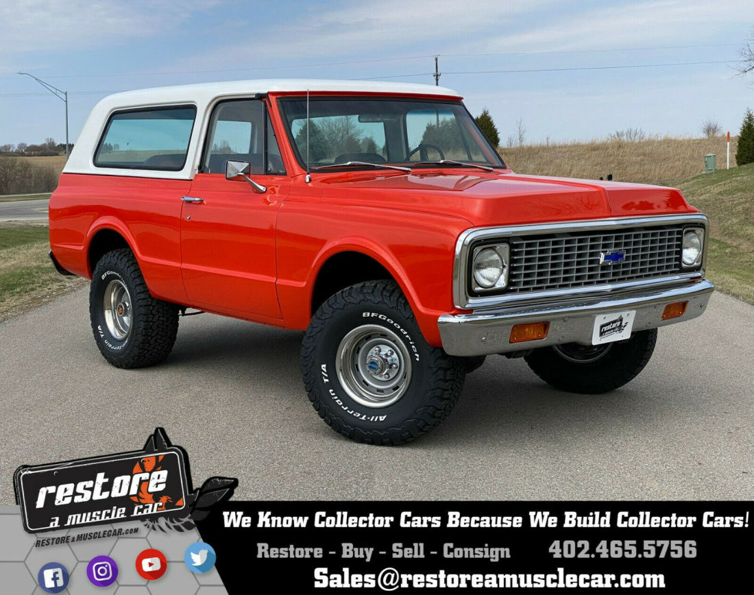 1971 Chevrolet Blazer K5, 4x4, 350ci - V8, Auto, Frame-Off Restored 1971 Chevrolet Blazer K5, 4x4, 350ci - V8, Auto, Frame-Off Restored
