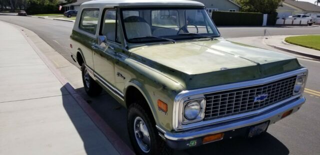 1971 Chevrolet Blazer K5 4X4 V8 AUTO PS PB - photo 3