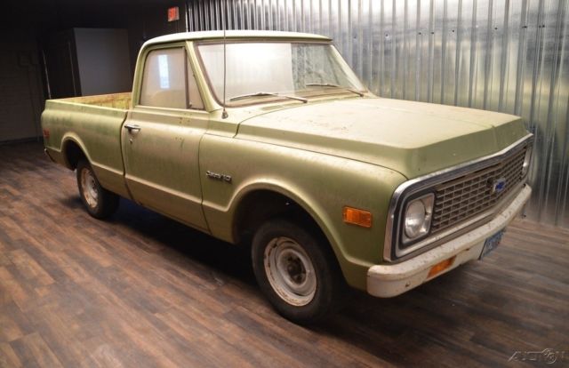 1971 Chevrolet C-10 CHEVROLET TRUCK C10 BARN FIND MANUAL TRANSMISSION CHEVY C10 - photo 10