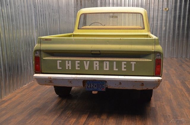 1971 Chevrolet C-10 CHEVROLET TRUCK C10 BARN FIND MANUAL TRANSMISSION CHEVY C10 - photo 12