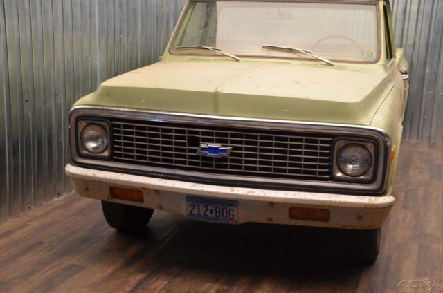 1971 Chevrolet C-10 CHEVROLET TRUCK C10 BARN FIND MANUAL TRANSMISSION CHEVY C10 - photo 3