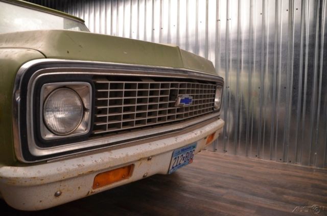 1971 Chevrolet C-10 CHEVROLET TRUCK C10 BARN FIND MANUAL TRANSMISSION CHEVY C10 - photo 9