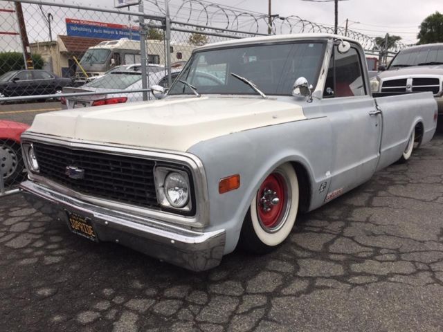 1971 Chevrolet C10 longbed airbagged patina truck 1971 Chevrolet C-10 c10